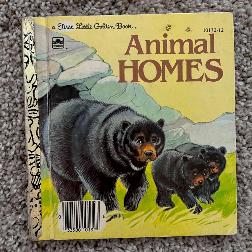 Free w/purchase. Little Golden Book - Animal Homes